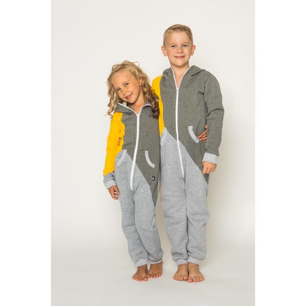 Sofa Killer tricolor unisex kids onesie Sunny