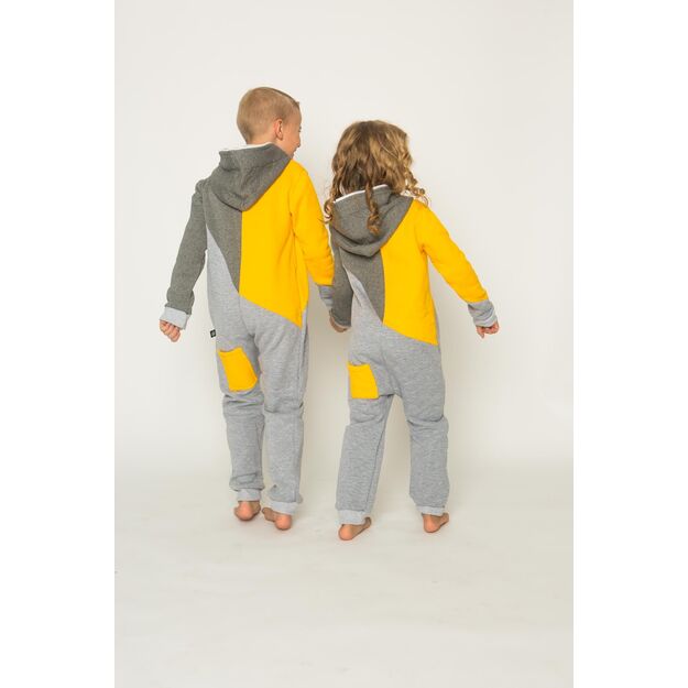 Sofa Killer tricolor unisex kids onesie Sunny