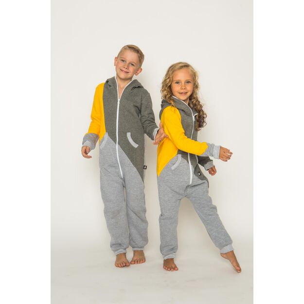 Sofa Killer tricolor unisex kids onesie Sunny