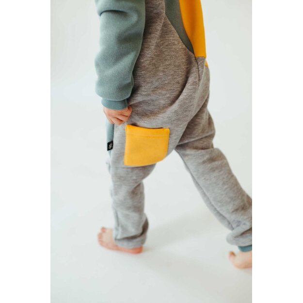 Sofa Killer tricolor unisex kids onesie Sunset