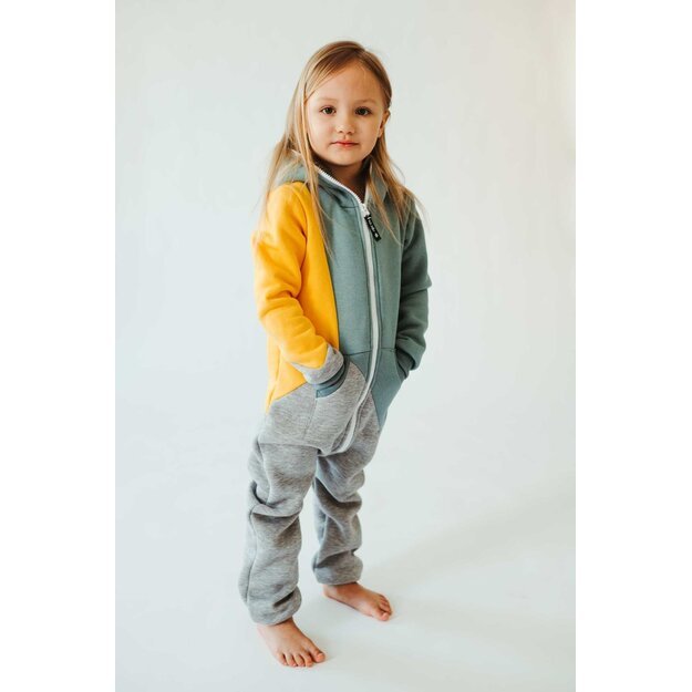 Sofa Killer tricolor unisex kids onesie Sunset