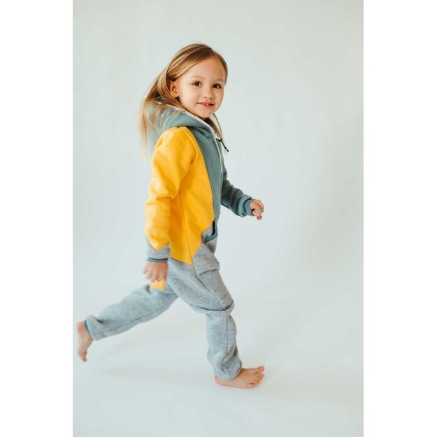 Sofa Killer tricolor unisex kids onesie Sunset