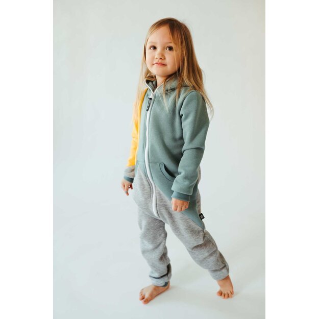 Sofa Killer tricolor unisex kids onesie Sunset