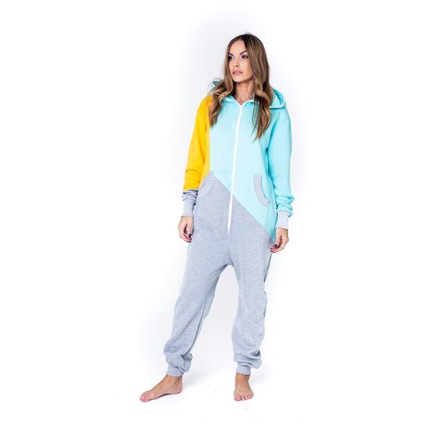 Sofa Killer tricolor women onesie Mint