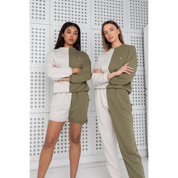 Sofa Killer two color women lounge wear with pants option sand and Olive