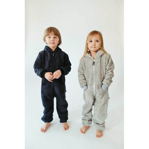 Sofa Killer unisex kids light grey bamboo onesie