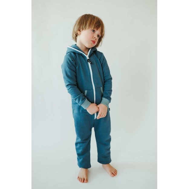 Sofa Killer unisex kids onesie Blue stone onesie