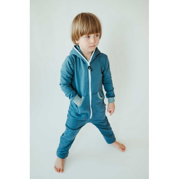 Sofa Killer unisex kids onesie Blue stone onesie