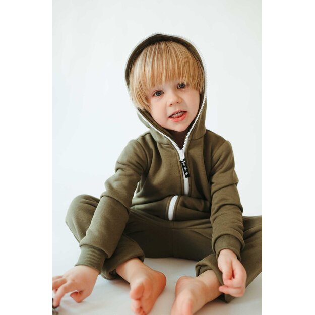 Sofa Killer unisex kids onesie Olive