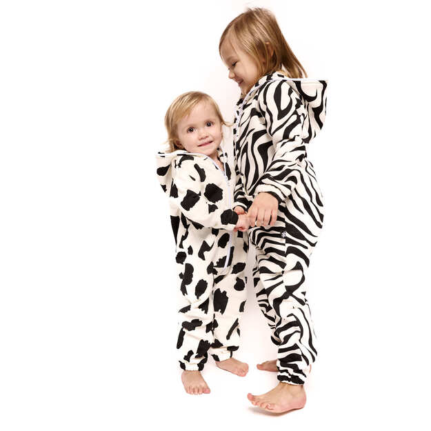 Sofa Killer unisex kids onesie Zebra