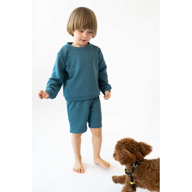 Sofa Killer unisex kids shorts Blue Stone