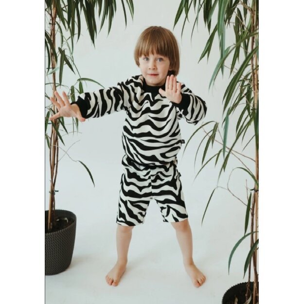 Sofa Killer unisex kids shorts Zebra