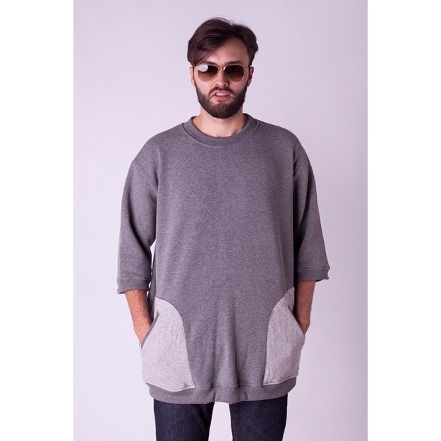 Sofa Killer warm grey hoodie