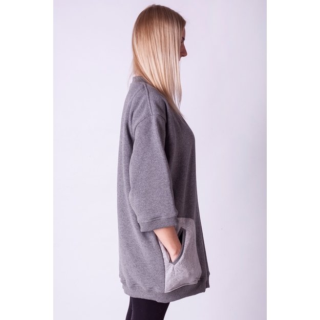 Sofa Killer warm grey hoodie