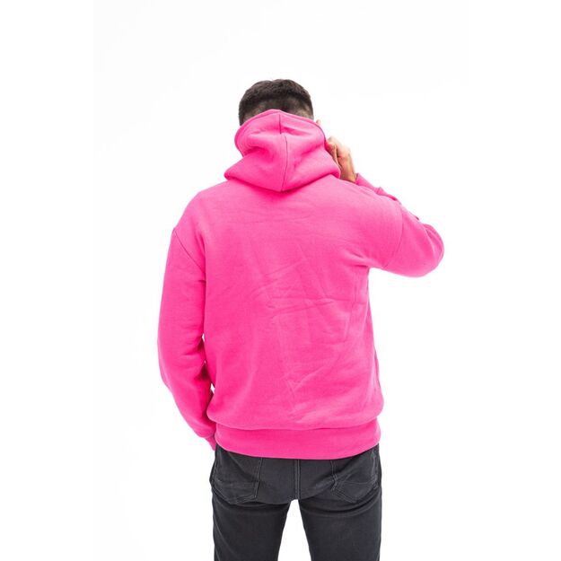 Sofa Killer warm pink men hoodie with white SK logo