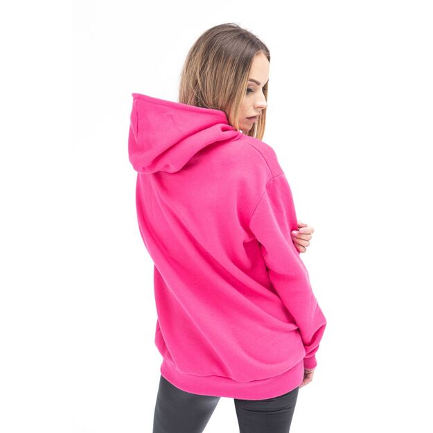 Sofa Killer warm pink women hoodie with white SK logo