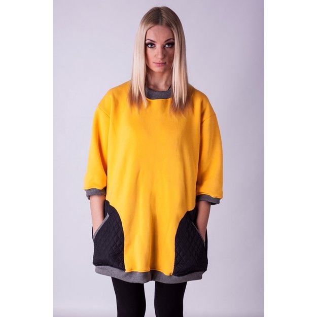 Sofa Killer warm yellow hoodie