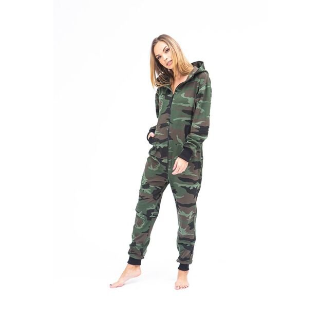 Sofa Killer women onesie with camouflage pattern CAMO