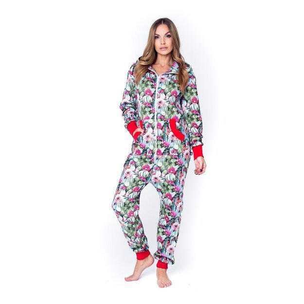 Sofa Killer women onesie with florals prints Cactus