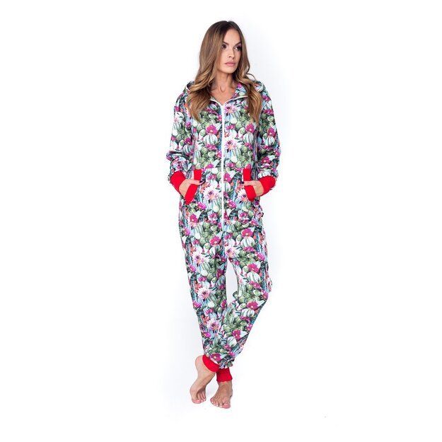 Sofa Killer women onesie with florals prints Cactus