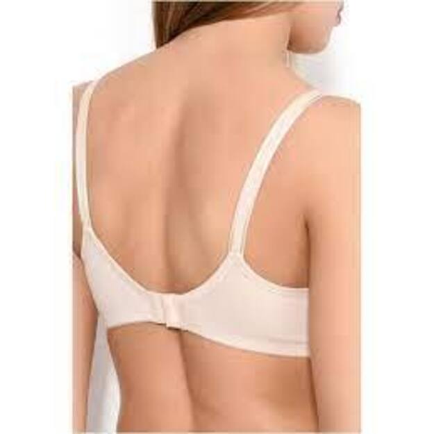 Triumph body color cotton bra Elasti Cross Nature N