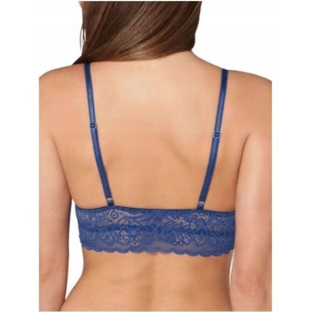 Triumph Women s Amourette Spotlight N01 Wireless Bra, Blue,